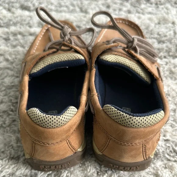 Sperry Boys Brown Boat Shoes - Picture 2 of 5